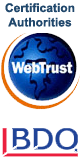 BDO WebTrust Seal For CA